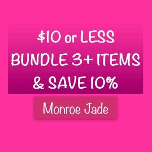 $10 or less section! Bundle 3+ to save 10%! 💞MJ